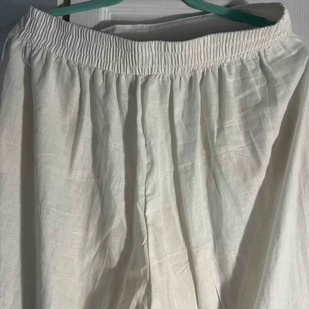 Calypso St. Barth White Cropped Pants - Picture 11 of 12